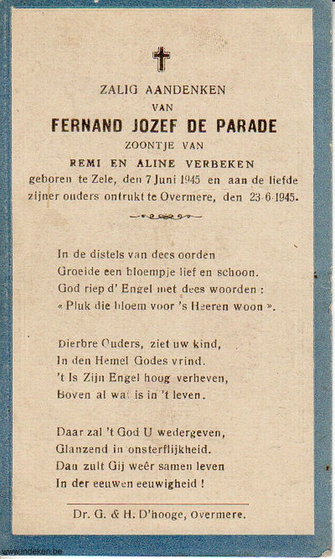 Fernand Jozef De Parade