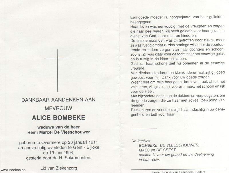 Alice Bombeke
