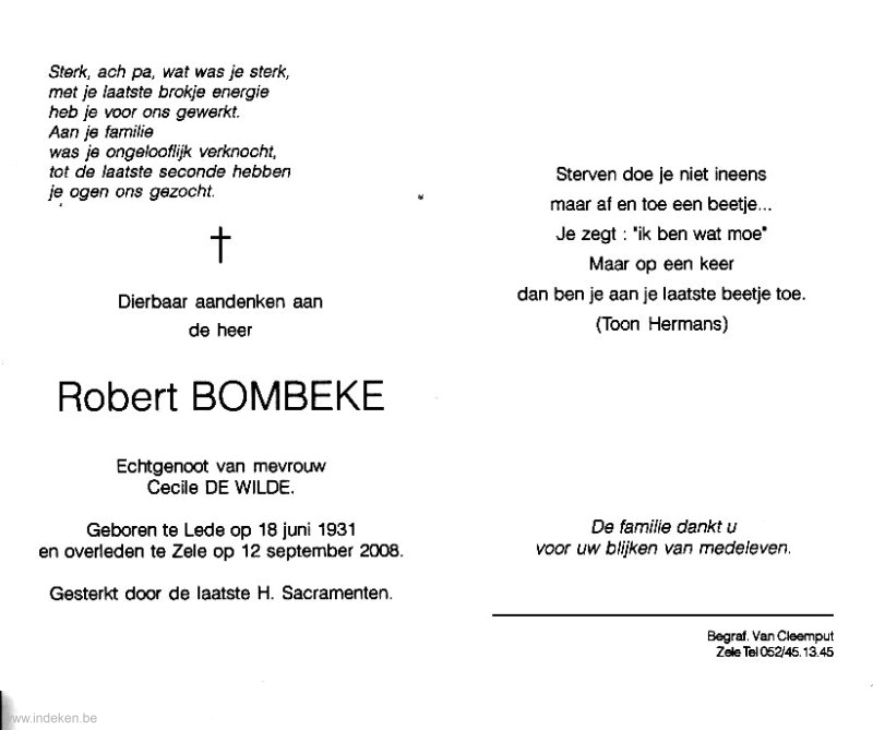 Robert Bombeke