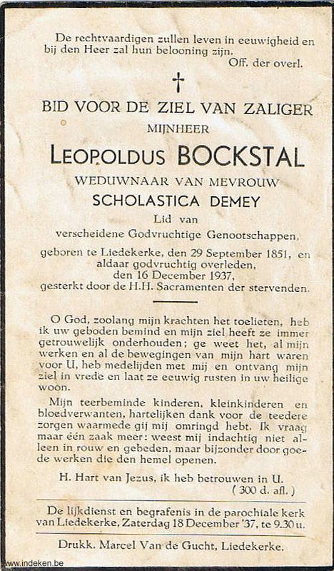 Leopoldus Bockstal