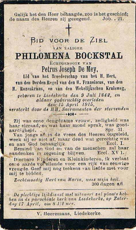 Philomena Bockstal