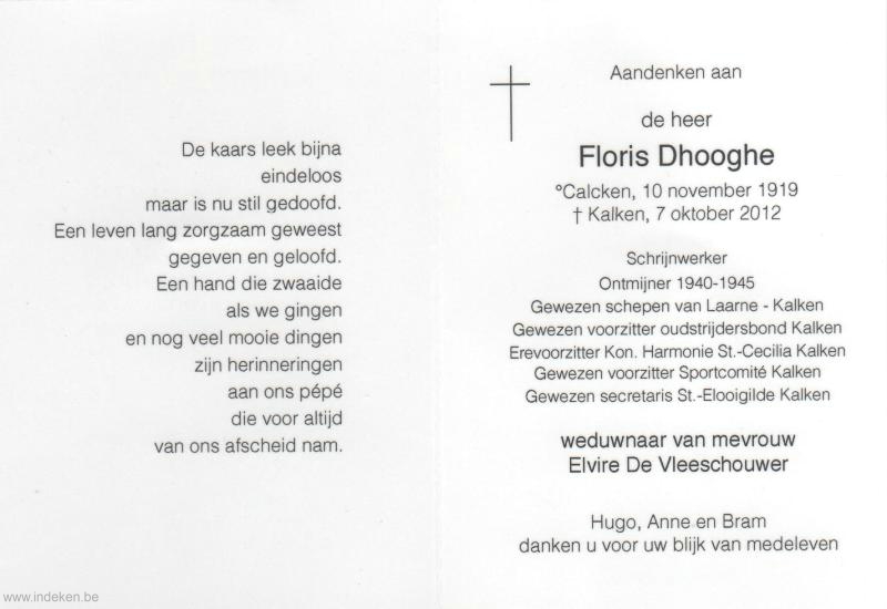 Floris Dhooghe