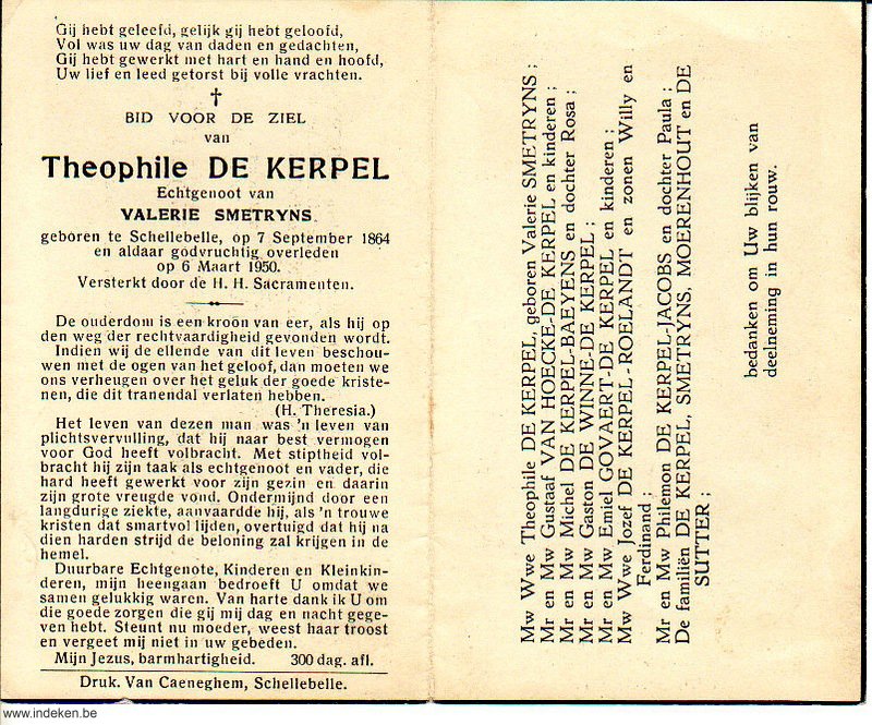 Theophile De Kerpel