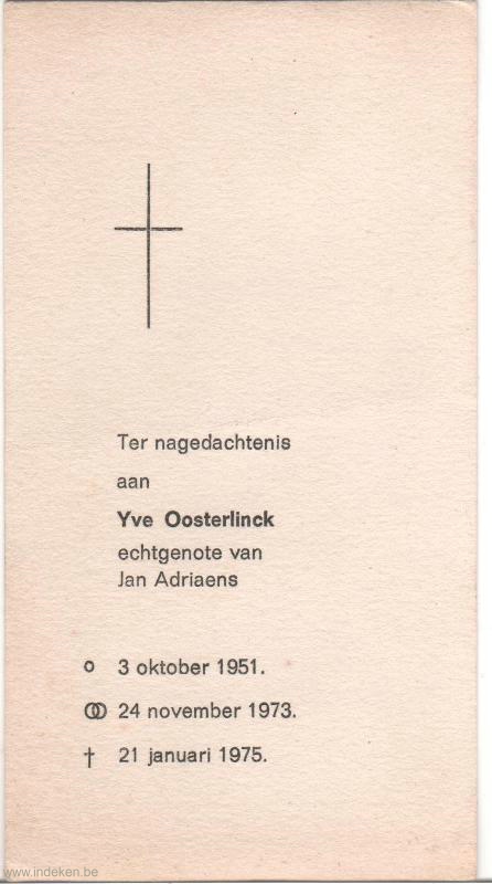 Yve Oosterlinck