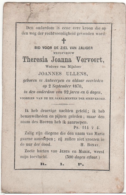 Theresia Joanna Vervoort