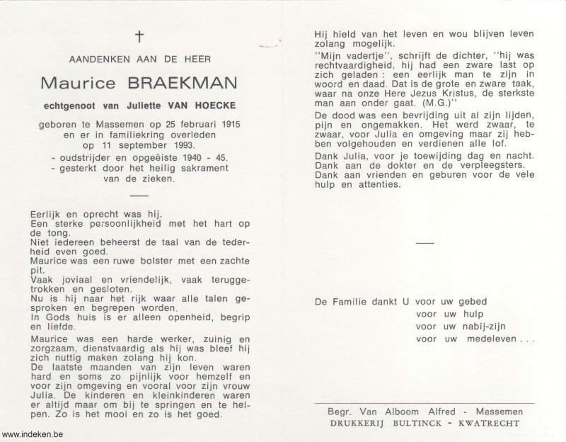 Maurice Braeckman