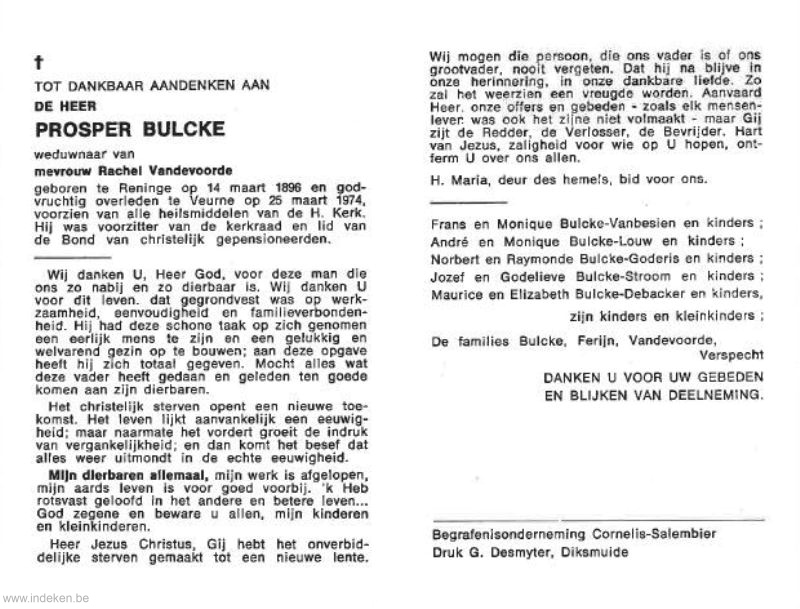 Prosper Bulcke