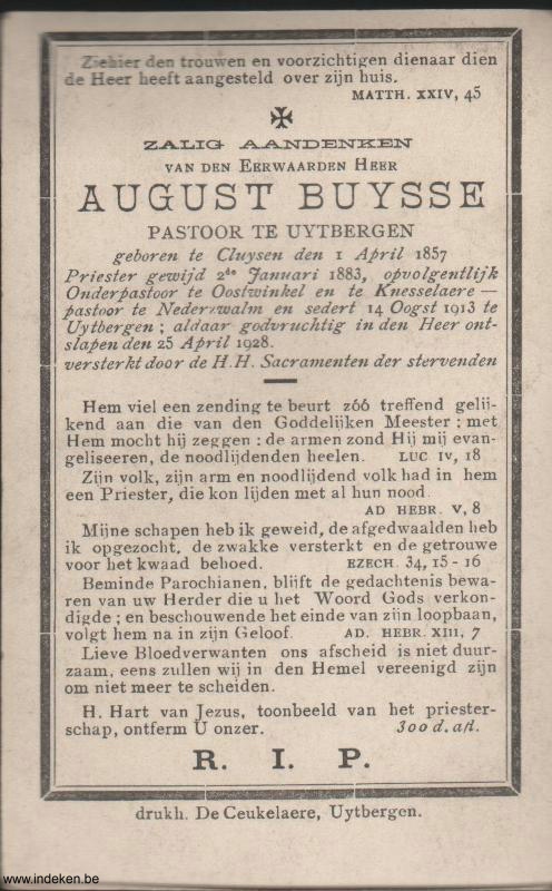 August Buysse