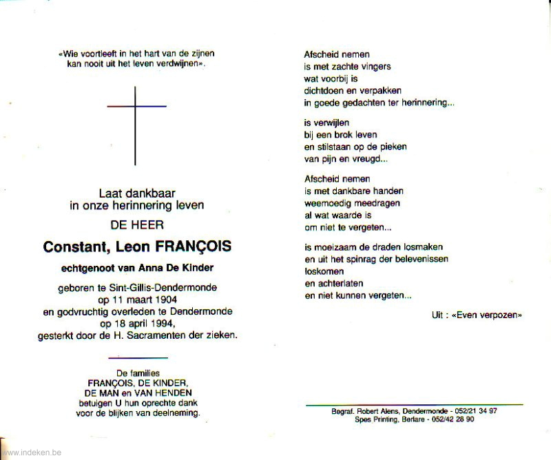Constant Leon François
