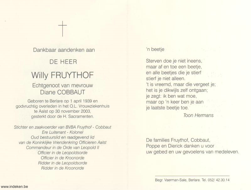 Willy Fruythof