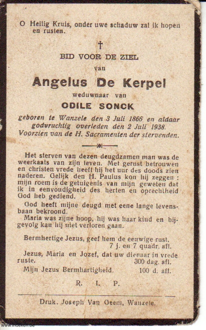 Angelus De Kerpel