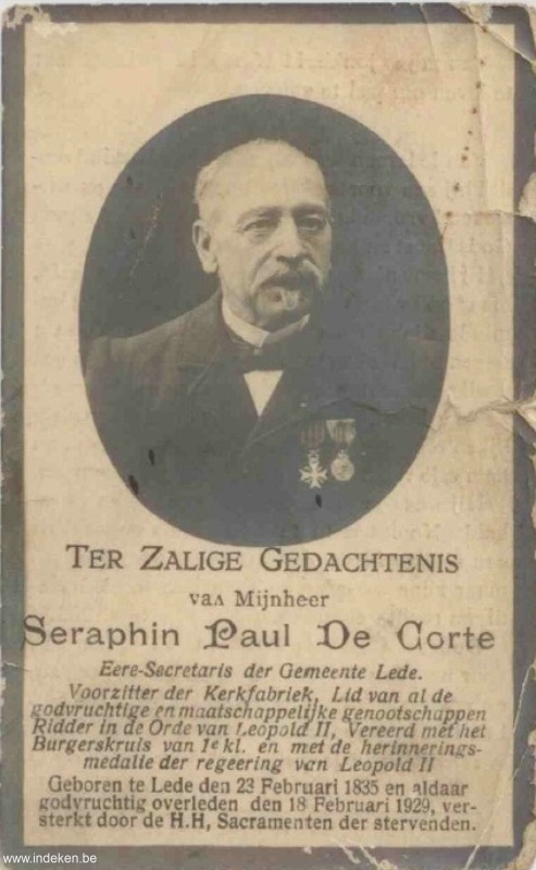 Seraphin Paul De Corte