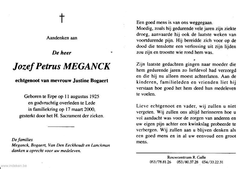 Jozef Petrus Meganck