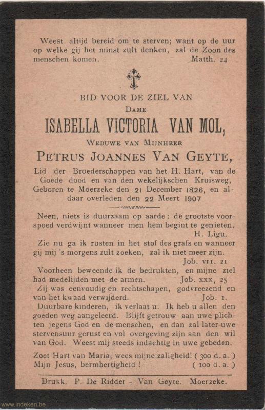 Isabelle Victoria Van Mol