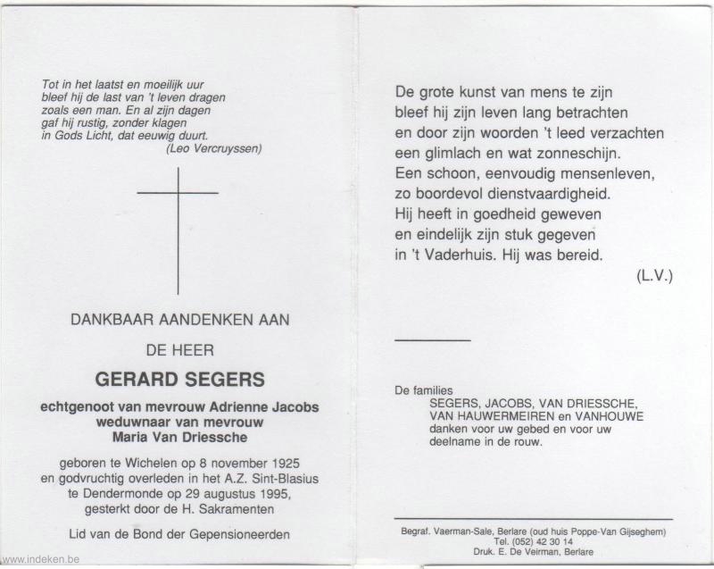 Gerard Segers
