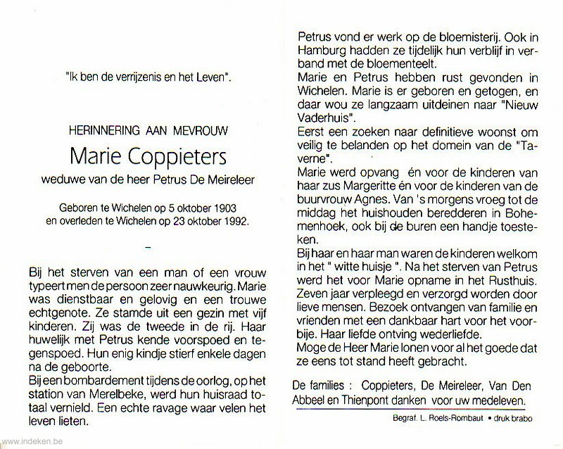 Maria Coppieters