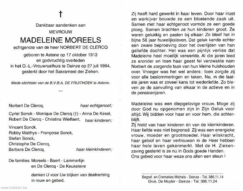 Madeleine Moreels