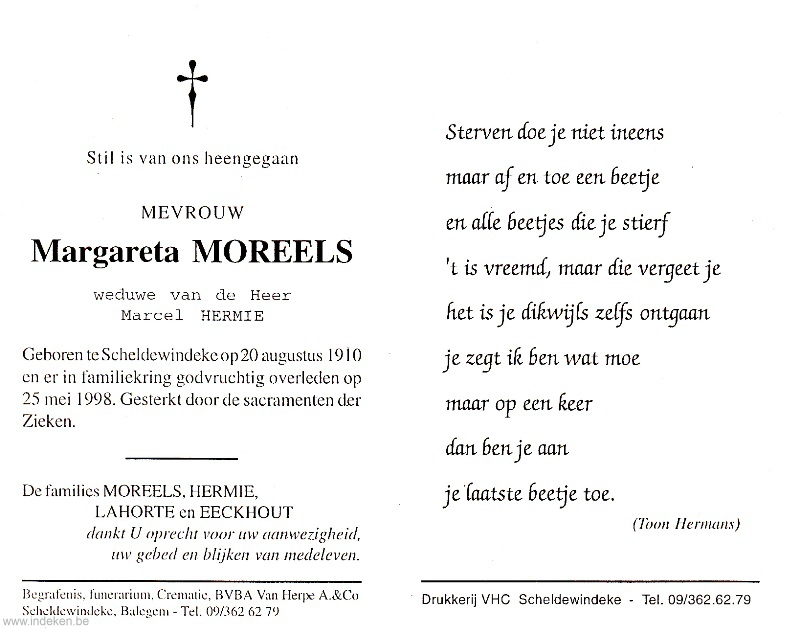 Margareta Moreels