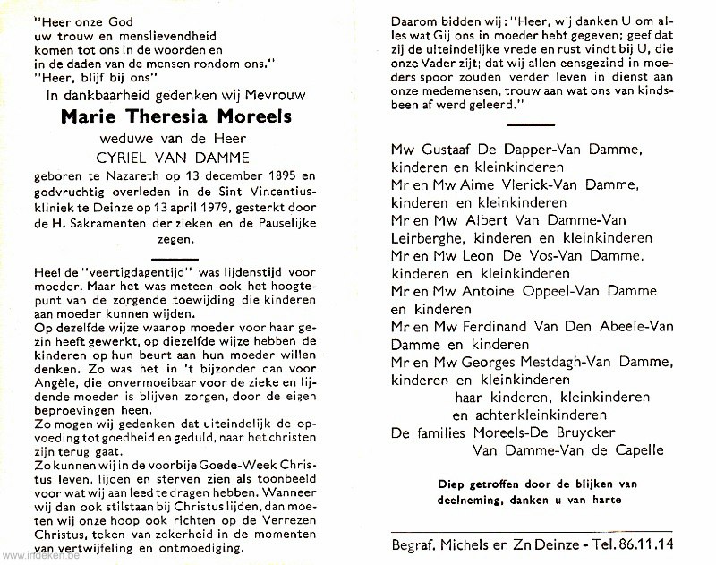 Marie Theresia Moreels