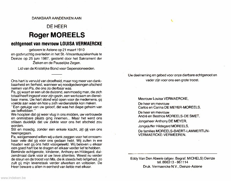 Roger Moreels