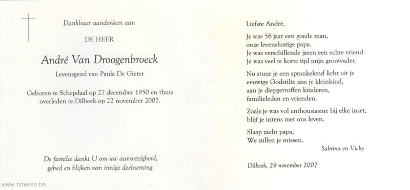 André Van Droogenbroeck