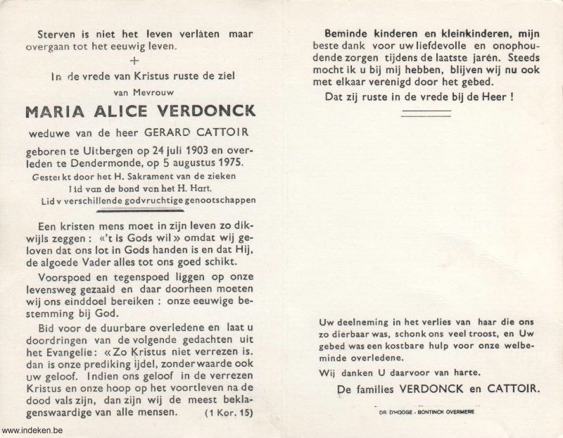 Maria Alice Verdonck
