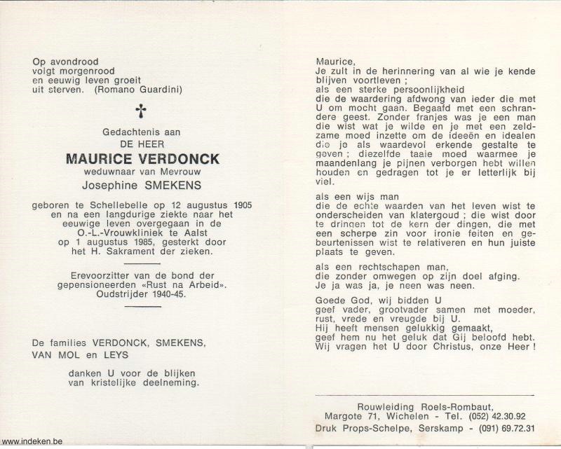 Maurice Verdonck