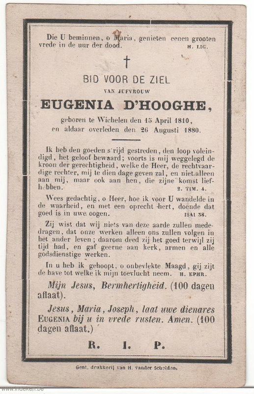 Eugenia D Hooghe