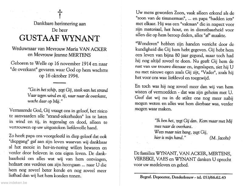 Gustaaf Wynant