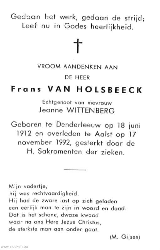 Frans Van Holsbeeck
