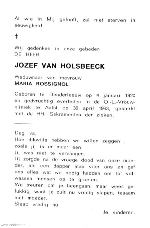 Jozef Van Holsbeeck