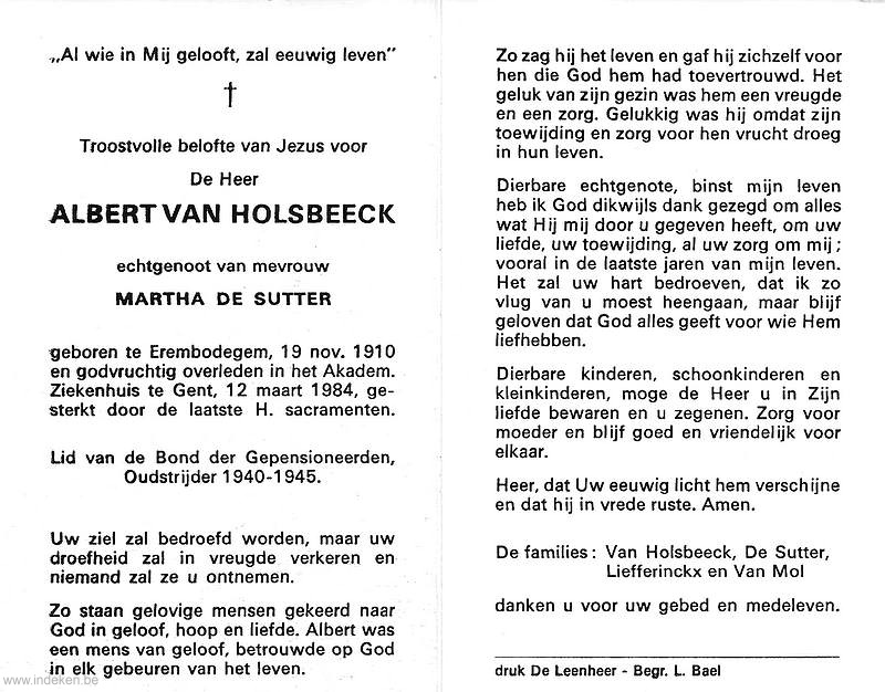 Albert Van Holsbeeck