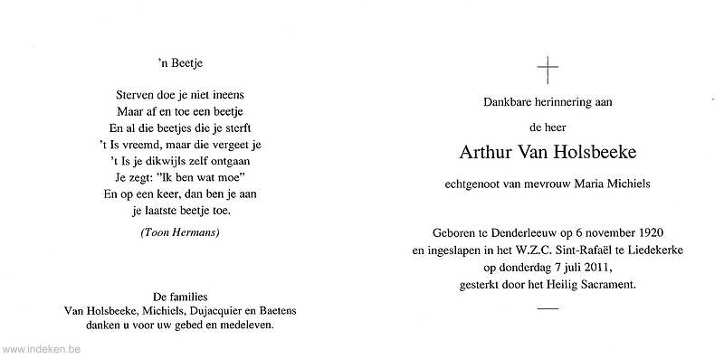 Arthur Van Holsbeeke