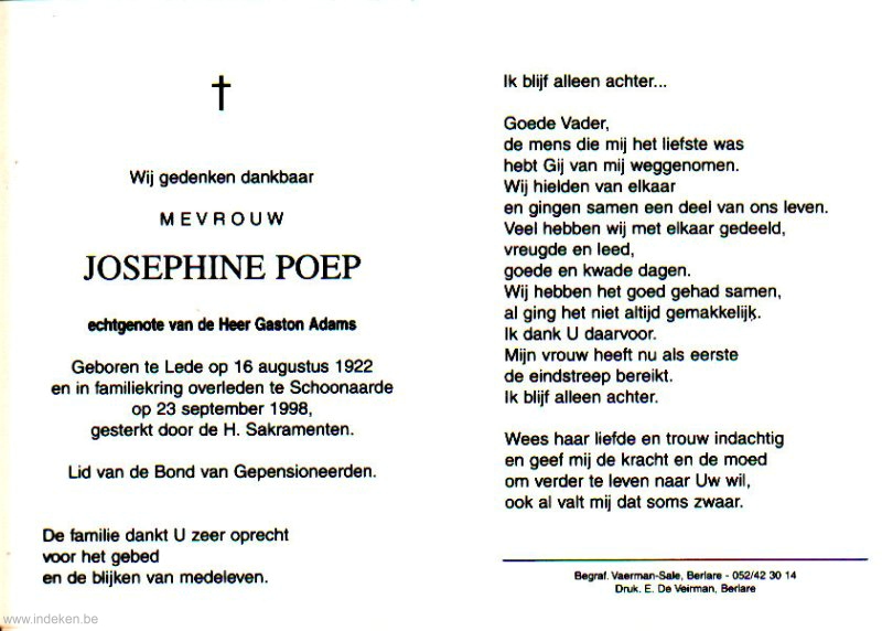 Josephine Poep