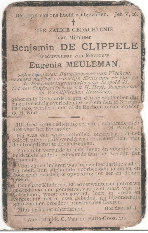 Benjamin De Clippele