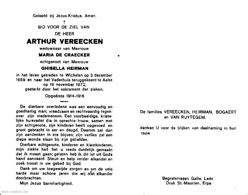 Arthur Vereecken