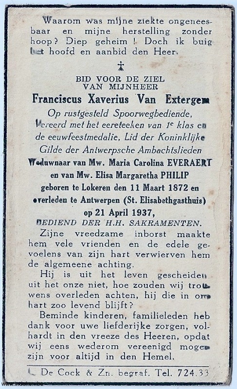 Franciscus Xaverius Van Extergem