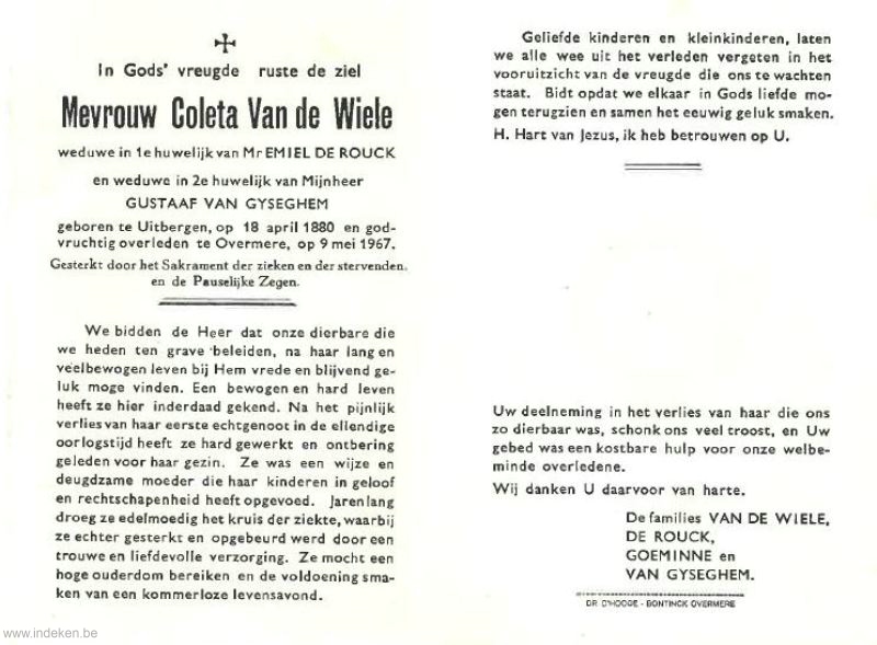 Coleta Van De Wiele