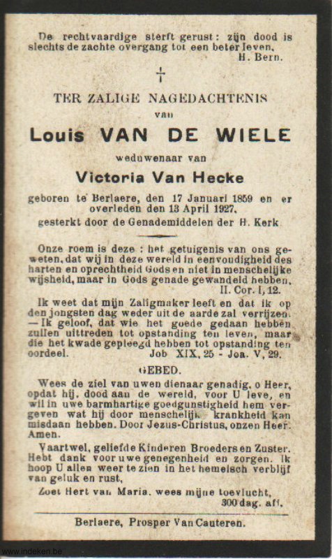 Louis Van De Wiele