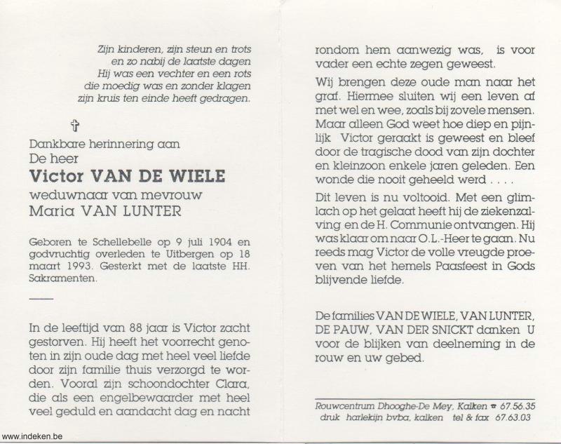 Victor Van De Wiele