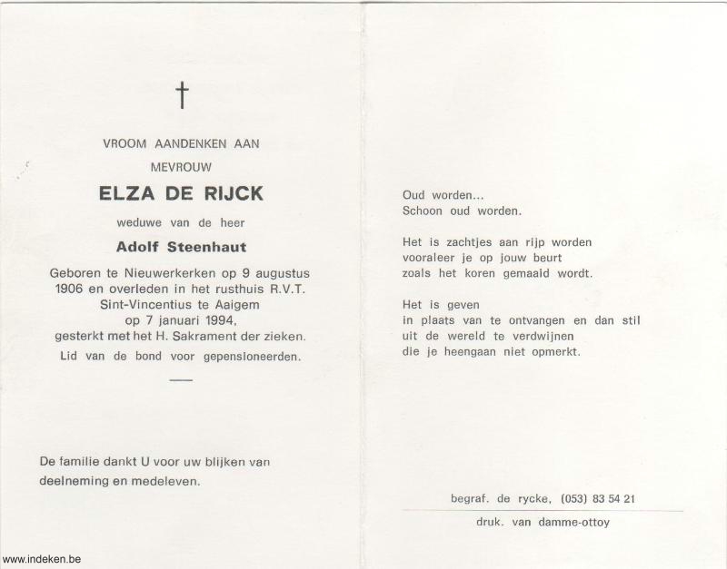 Elza De Rijck
