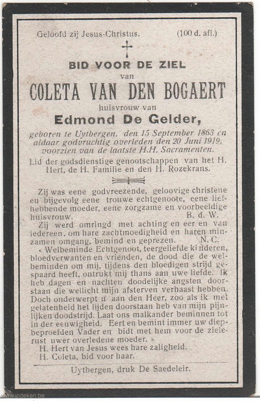 Coleta Van Den Bogaert