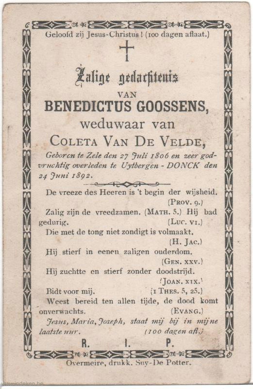 Benedictus Goossens