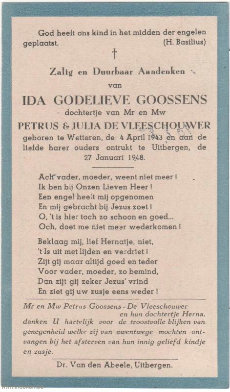 Ida Godelieve Goossens
