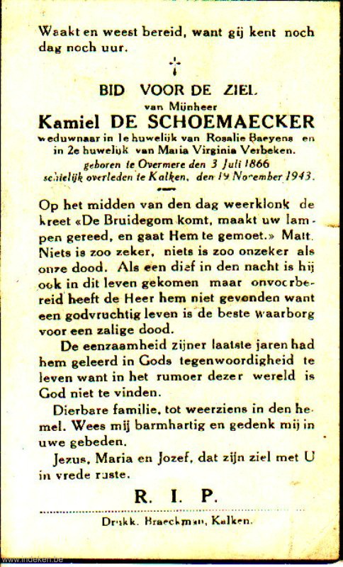 Kamiel De Schoemaecker