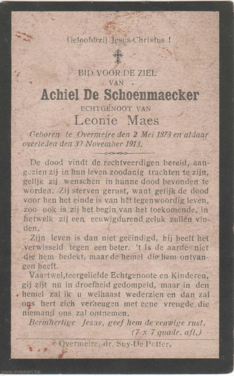 Achiel De Schoenmaecker