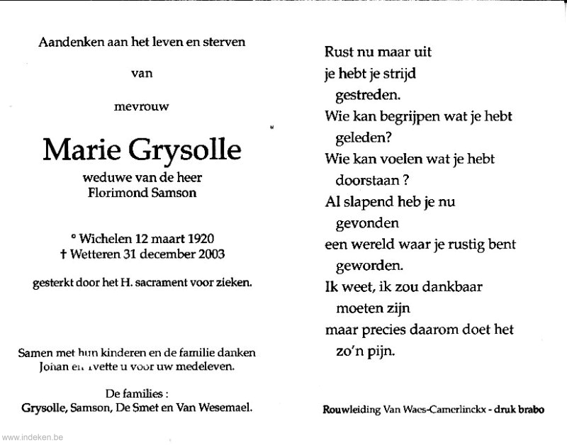 Marie Grysolle