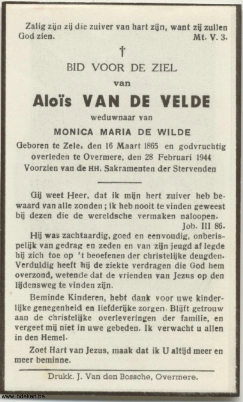 Alois Van De Velde