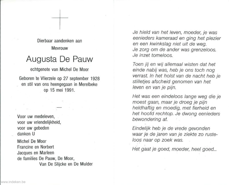 Augusta De Pauw