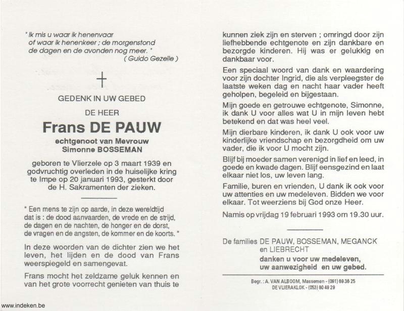 Frans De Pauw